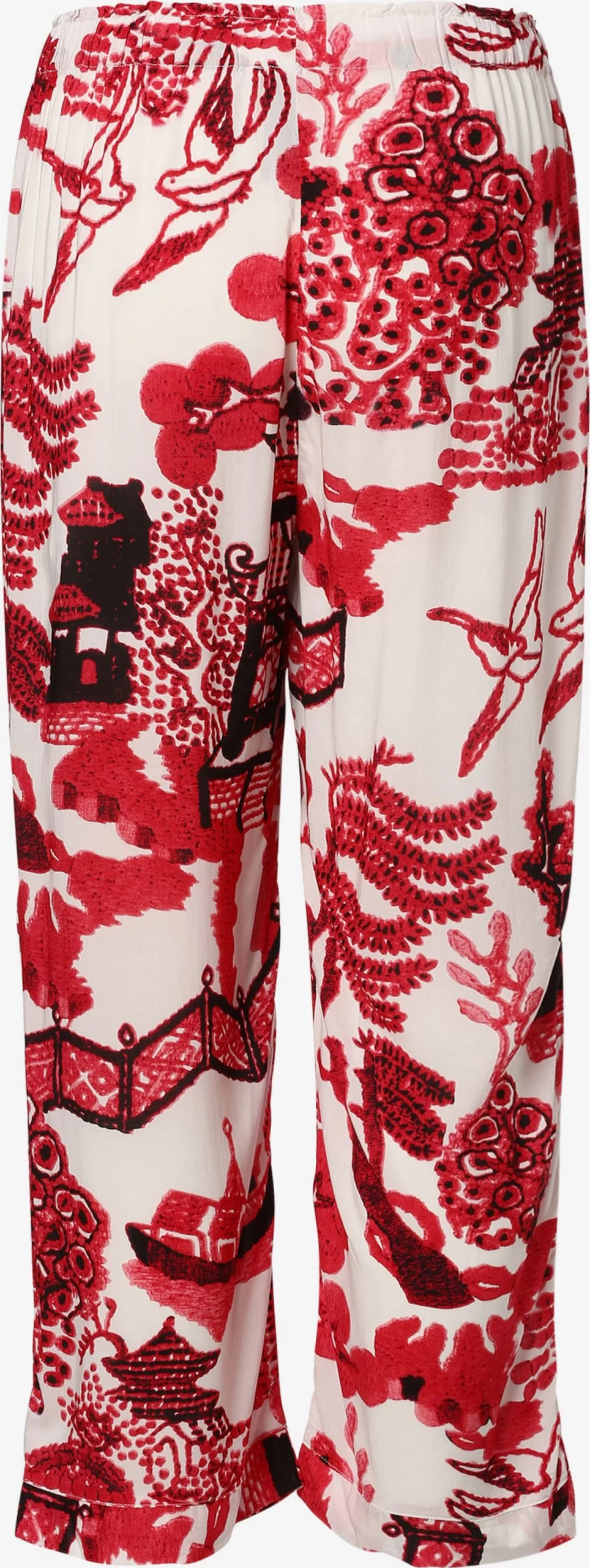 Marie Lund Pyjamabroeken Pyjamabroek Dames Rood