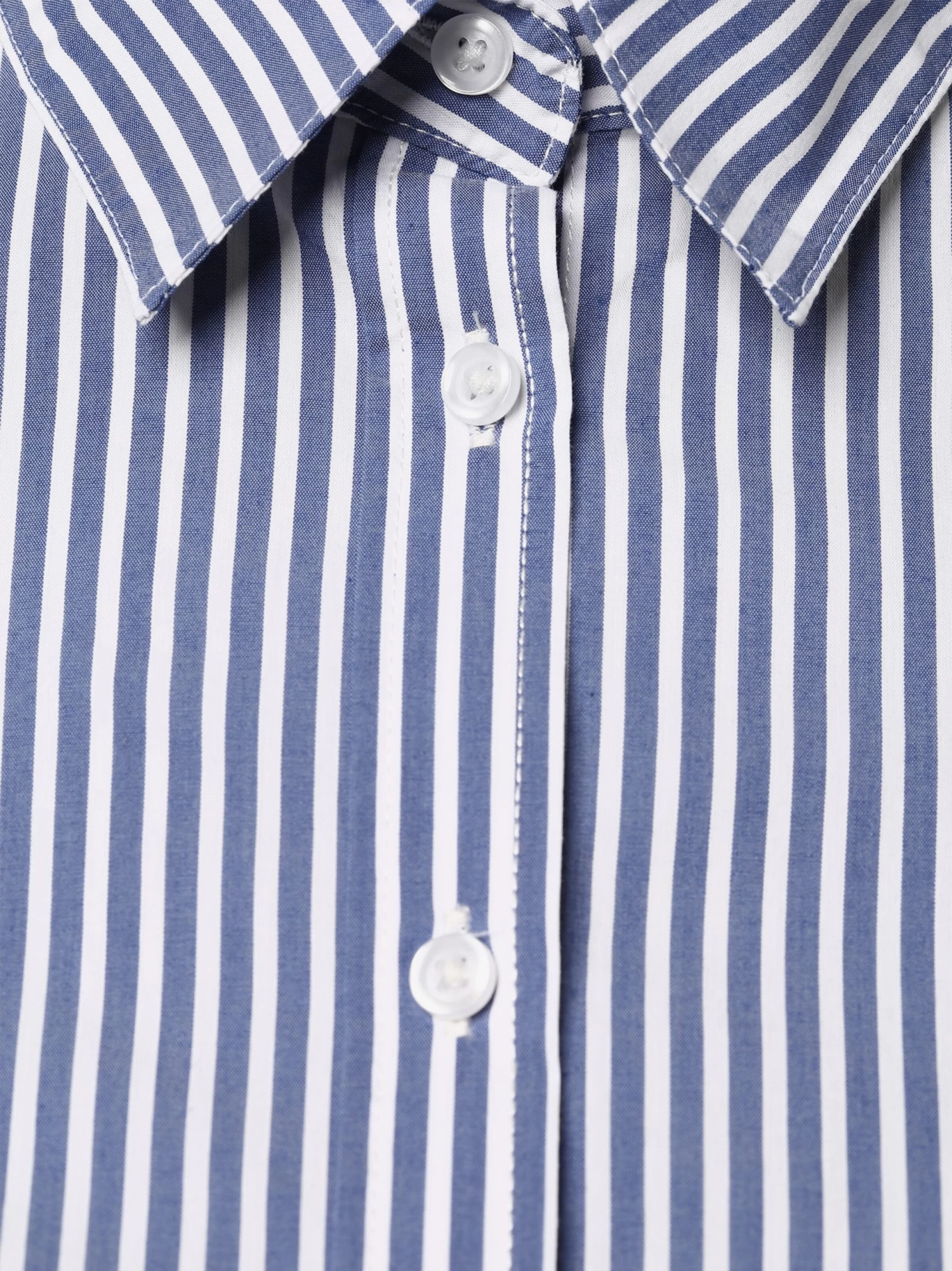 Marie Lund Overhemden Blouse Dames Indigo - Afbeelding 3