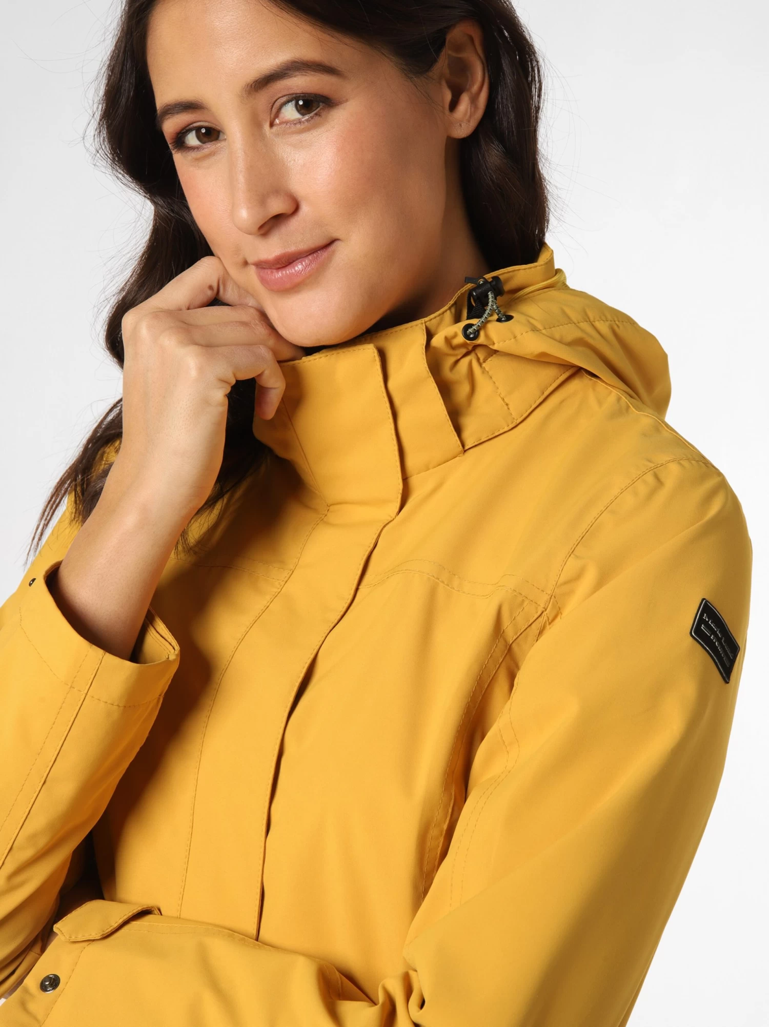 Marie Lund Outdoor Jassen Functionele Jas Dames Geel - Afbeelding 4