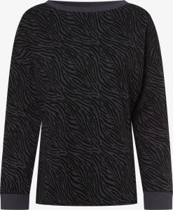 Marie Lund Sweatshirts Sweatshirt Dames Zwart