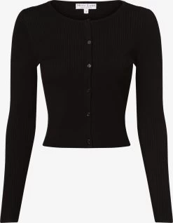 Marie Lund Vesten Gebreid Vest Dames Zwart